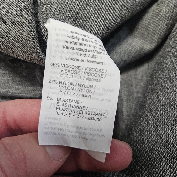 J. Crew Mercantile Short Sleeve Ponte Dress Grey Charcoal Women's 4 Classic - Picture 9 of 9